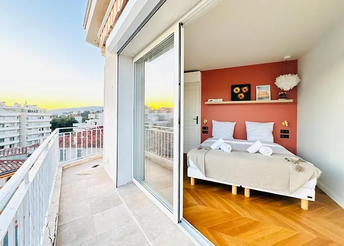 Le Clemenceau - Belle Vue Lägenhet Cannes